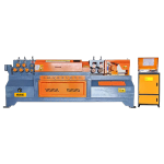 Steel bar straightener