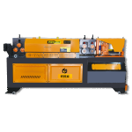 Steel bar straightening machine