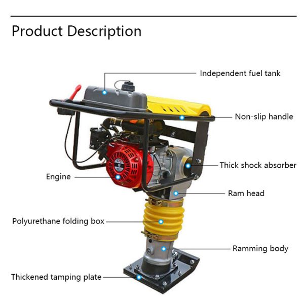 Tamping Rammer CH-C110 – Bild 2